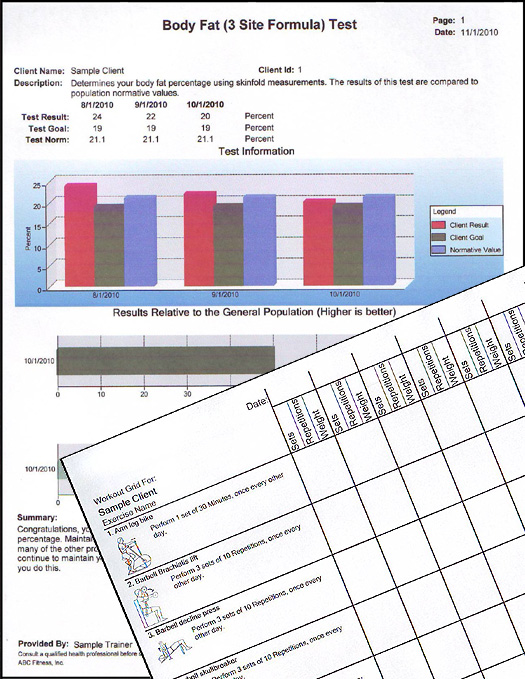Fitness Maker Reports